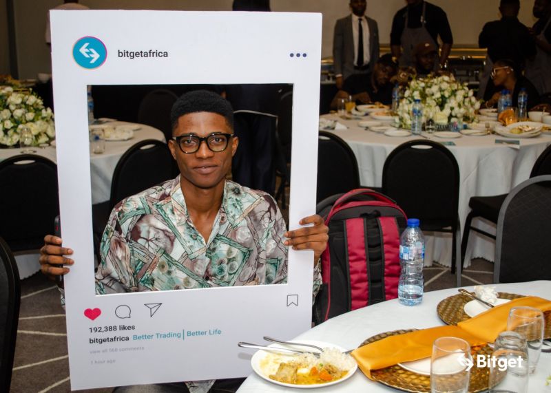 Paschal at a Bitget event